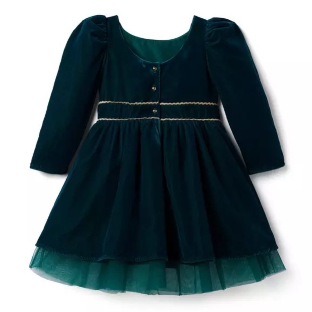 Janie and Jack Turquoise Dress - Picture 2 of 10